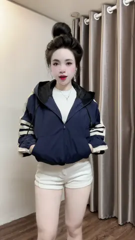 Áo khoác gió 2 lớp chống nước ☺️☺️ #xh #xuhuongtiktok #fyp #outfits 