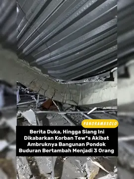 Innalillahi wa inna ilaihi raji'un.. Turut berduka dan prihatin atas musibah runtuhnya bangunan bertingkat di kompleks asrama putra Pondok Pesantren Al-Khoziny, Kecamatan Buduran, Kabupaten Sidoarjo, Jawa Timur.  Semoga evakuasi seluruh korban berjalan dengan lancar dan mendapat hasil yang terbaik.   Dan keluarga besar Ponpes Al Khoziny juga keluarga para korban senantiasa diberi kekuatan serta perlindungan Allah SWT. Aamiin Ya Rabbal Alamin Sumber Vt: Netizen #sidoarjo #jawatimur #panoramasolo #duka 