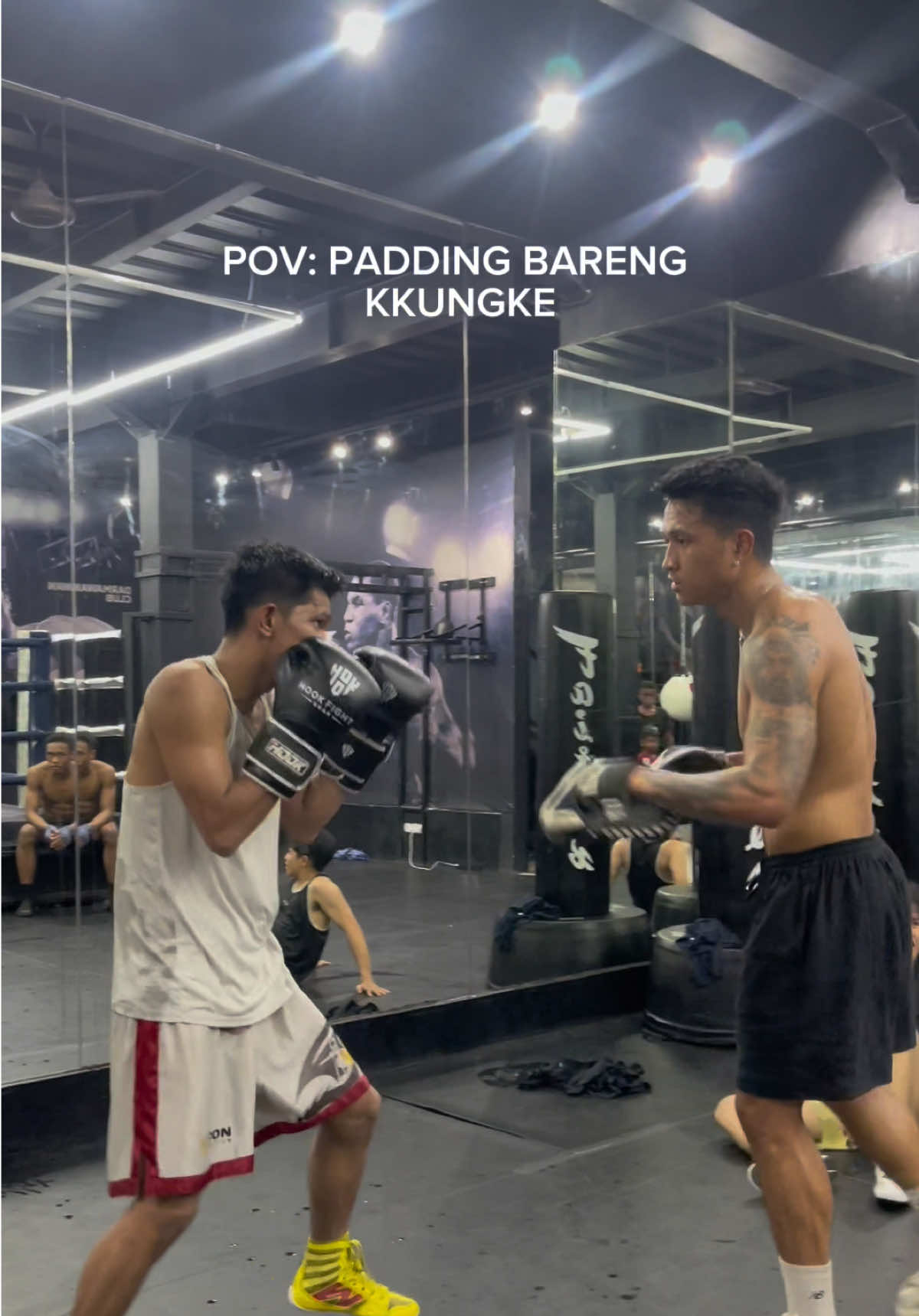 Terimakasi sudah PADDING nendi @KK_UNGKE ❤️🙏 #fyp #boxing  