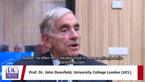 Prof.John Deanfield a explicat cum prevenția “cu pași mici” - renunțarea treptată la fumat și schimbări în dietă - poate salva mii de vieți și bani din sistemul de sănătate. #johndeanfield #medical #dieta #romania #sanatate