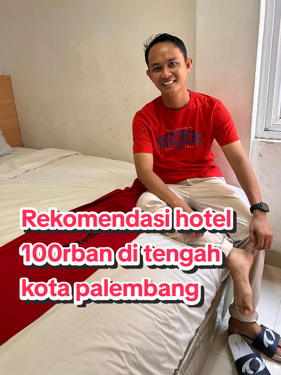 Rekomendasi hotel 100rban di palembang. yook download aplikasi RedDoorZ di PlayStore atau app store. jangan lupa pake kode 