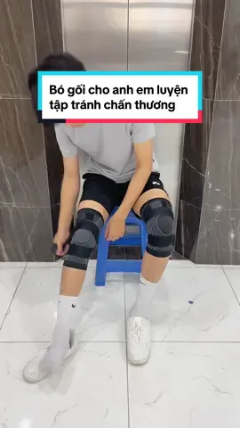 Bó gối cho anh em luyện tập tránh chấn thương. #bangcuoncochan #bangcuonbaovematcachan #daibaovecochan #bangcuonthethao #bogoithethao   