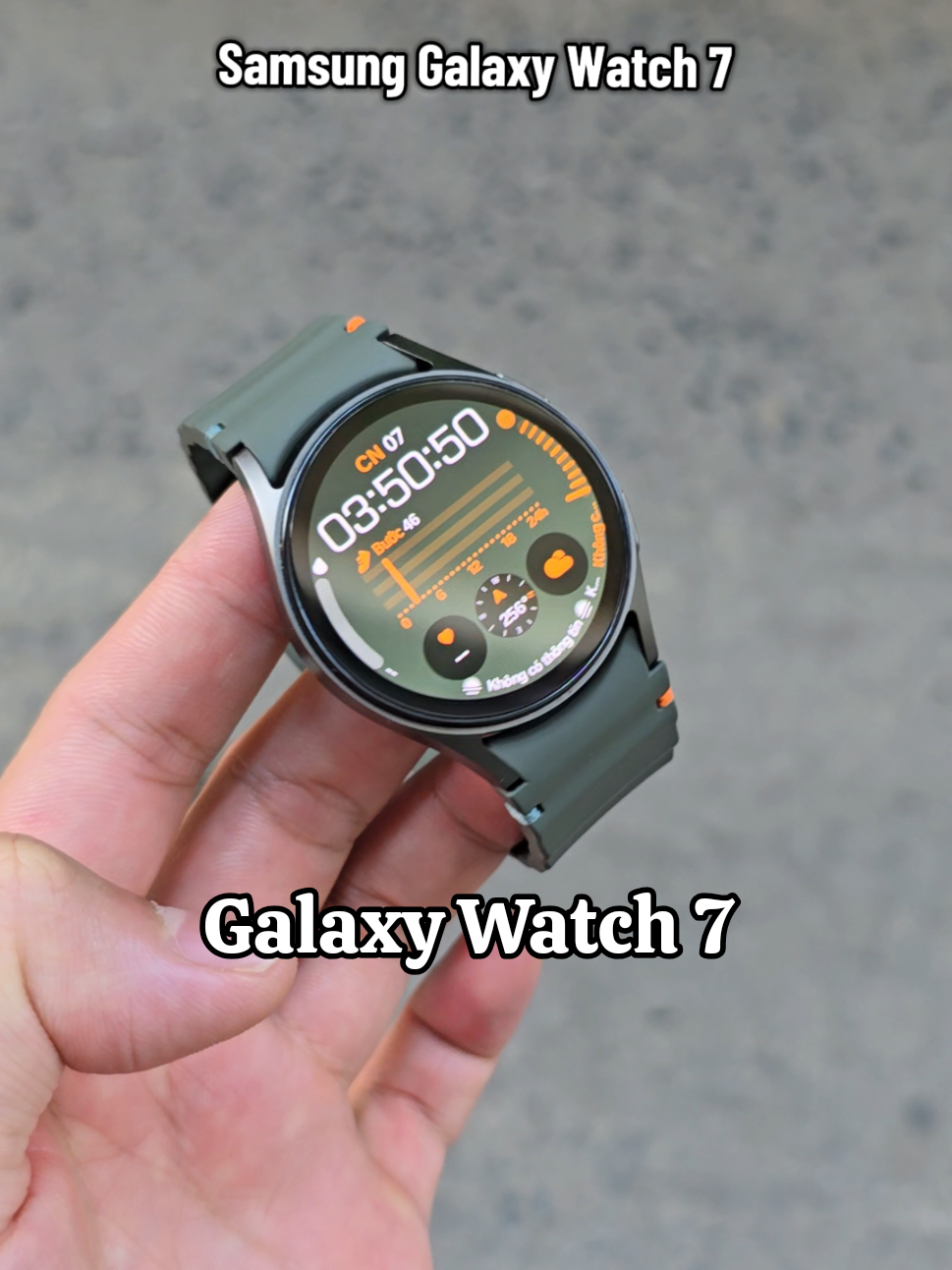 Samsung Galaxy Watch 7 40mm  xanh rêu #samsungwatch7 #samsungwatchhanoi #xuhuong 