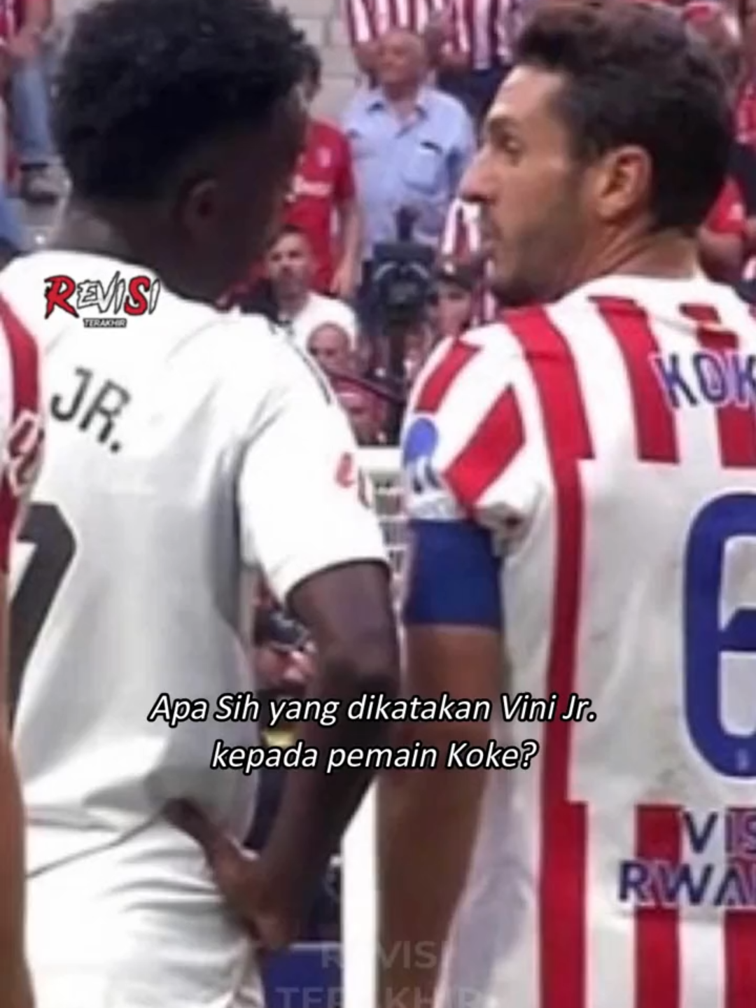 Satu kalimat pemain Atletico buat Vinicius kehilangan auranya 😳🤯 #footballtiktok #sepakbola #trending