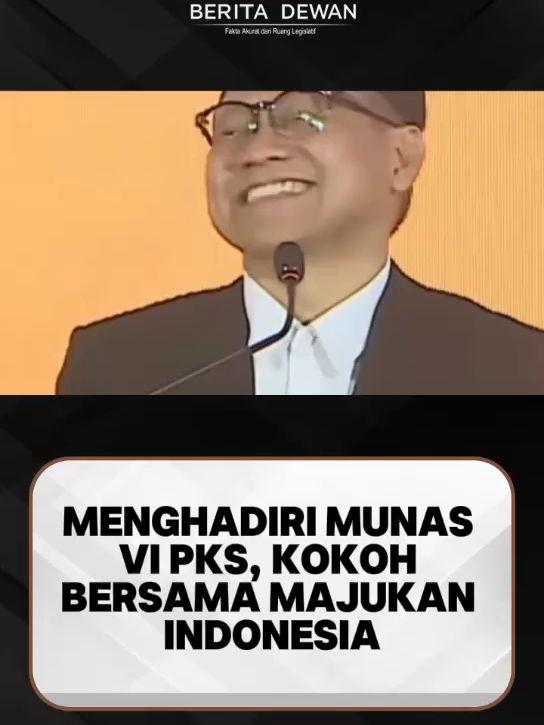 Sufmi Dasco menghadiri Musyawarah Nasional VI PKS, tunjukkan kebersamaan untuk majukan Indonesia. #berita #beritatiktok #dpr #dprri #fyp
