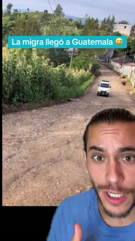 La migra ya anda hasta en Guatemala 😅 