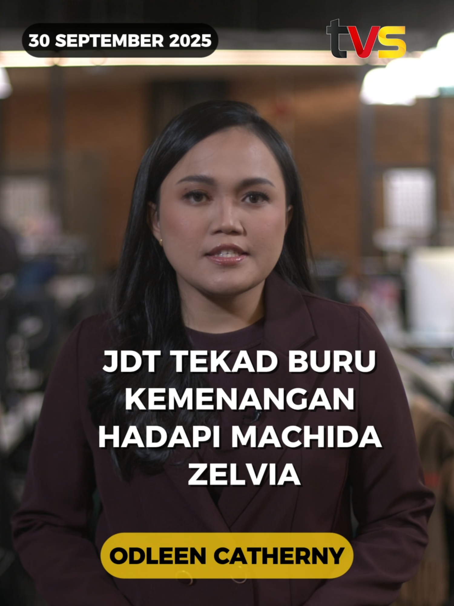 JDT tekad buru kemenangan hadapi Machida Zelvia #TVS122 #TVSNews #TVSarawak #TVSUpdates