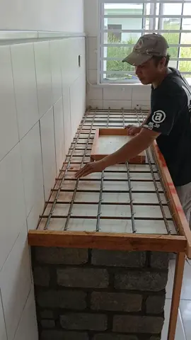 Settle Progress Ikat Besi.. TableTop 14'ft.. Next kita konkrit... #tabletopkonkrit #TableTopMelaka 