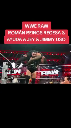 WWE RAW 29 de septiembre del 2025 #LUCHALIBRE #WRESTLING #VIRAL #deportes ROMÁN REINGS REGESA & AYUDA A JEY & JIMMY USO 