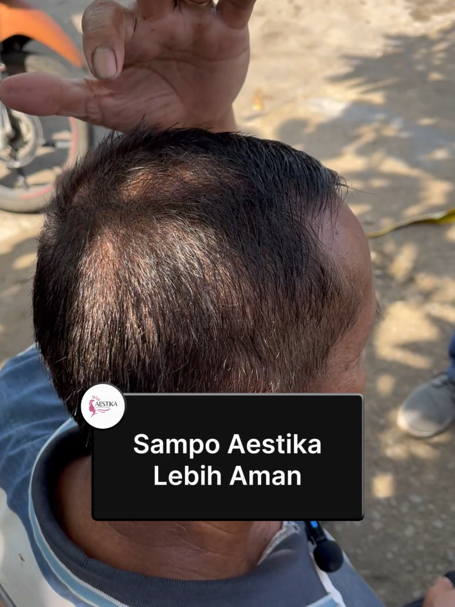 Kalau gamau ribet, hilangin uban kalian pakai sampo Aestika😎#aestika #shampoopenghilanguban #haircoloring #perawatanrambut #pewarnarambut #paydaysale #gajiansale #diskon