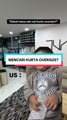 “Kat mana eh nak cari kurta oversize??” Jangan risau guys, kitorang ada solusinya😁 Kami memang ada banyak jenis kurta dan kemeja untuk korang yang oversized!  Boleh datang terus ke butik atau pop up store kami di  📍Butik TUAN, Alam Avenue Seksyen 16 📍Pop up store Isetan, Suria KLCC, Level 3 📲Atau boleh terus masuk dalam live atau beg kuning kami di TikTok @Tuan By Tengku Kery  #tuanbytengkukery #fyp #tuanbytk #kurtaoversize 