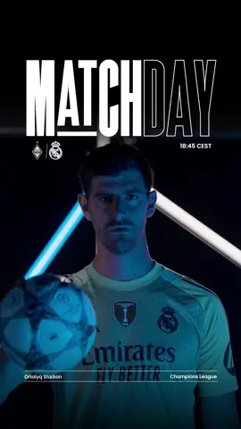 👊 CHAMPIONS LEAGUE DAYS HIT DIFFERENT 👊  #UCL #RealMadrid @Thibaut Courtois 