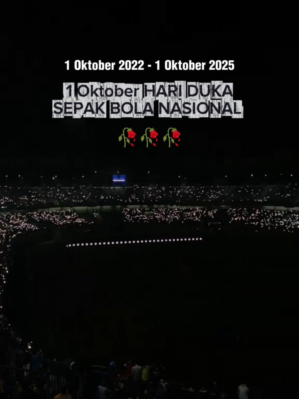 3 tahun mengenang atas tragedi Kanjuruhan Malang yang meraup 135+ nyawa dimana dunia sepak bola Indonesia berduka atas kepergian AREMANIA & AREMANITA. alfatihah 🤲 🥀 #supporter #aremania #aremanita #bobotohpersib1933 #viking 