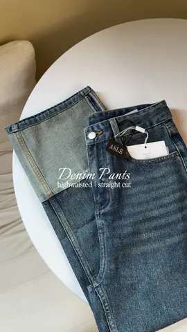 Best purchased high waisted denim pants! Sobraaaaaang ganda ng telaaaa! #highwaistjeans #highwaist #denimpants #denim #pants 