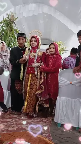 semoga bahagia jdi keluarga sakinah mawadah warahmahl ad3k cantik ku. #k #penganten  baru. doa pengantin. 