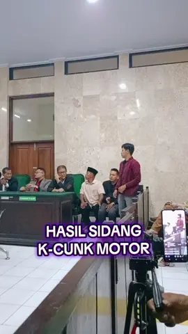 Sidang K-cunk motor hari ini #kcunkmotor #viral #suci #kcunkmotortulungagung 