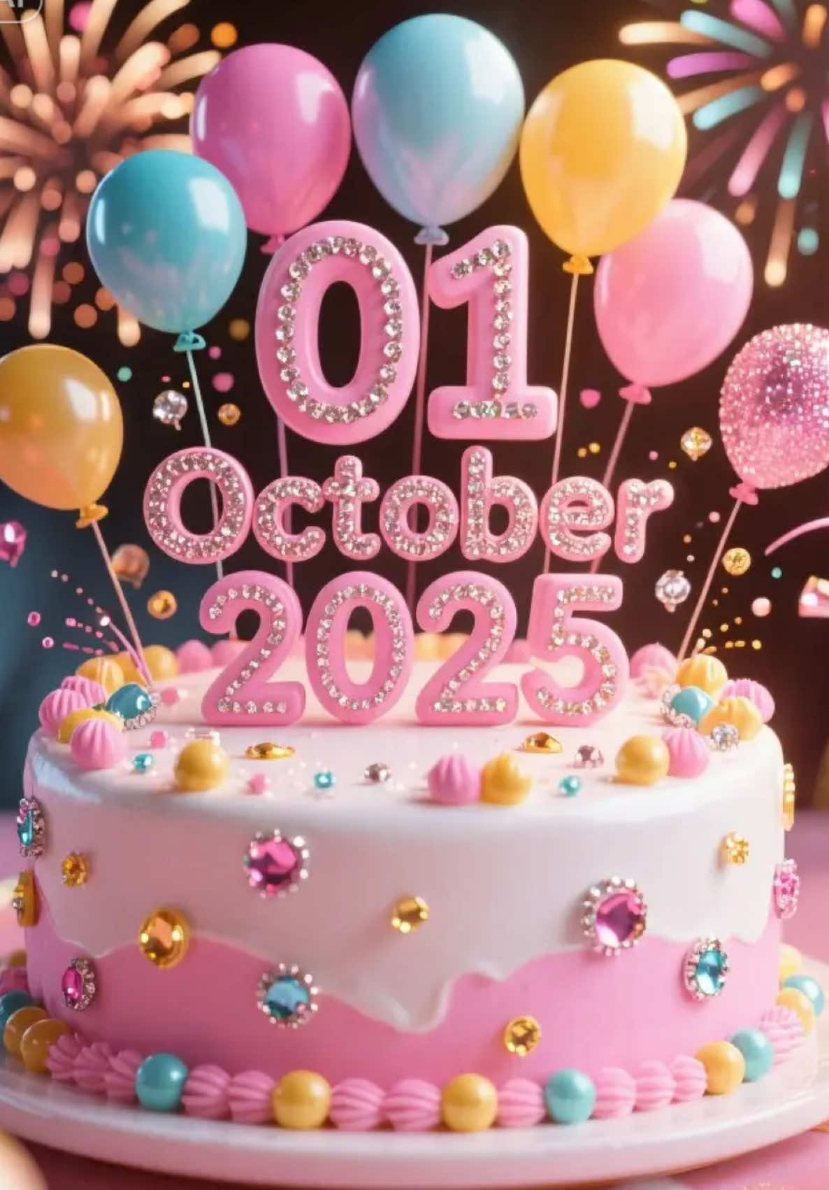 Birthday Template 1 October 2025 #birthday #happybirthday #happybirthdaytoyou #ulangtahun #hbd 