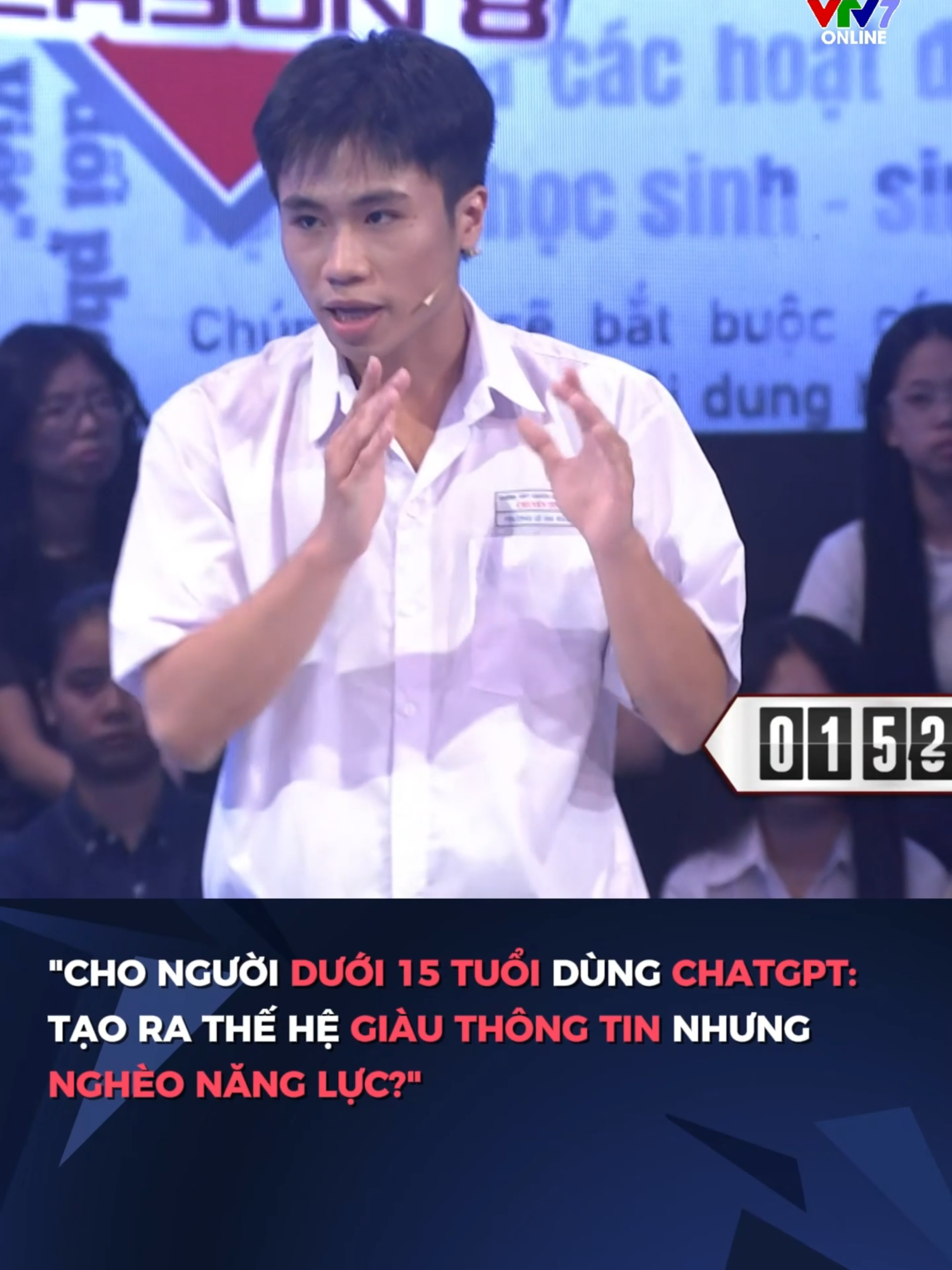 Sẽ thế nào nếu học sinh ngay từ cấp 1 đã giải toán bằng ChatGPT thay vì tự mày mò? #vtv7 #truongteen #truongteen2025 #tiengnoigenz #genz #BUV #tranhbien #LearnOnTikTok