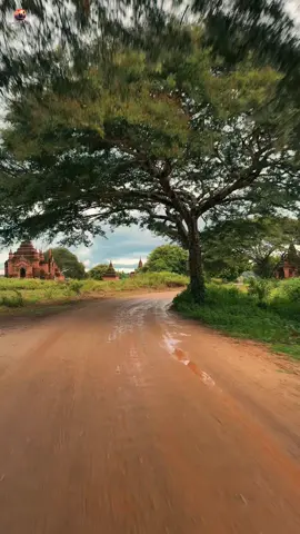 မိုးကတော့ ရွာနေပြန်ပီ အလွမ်းတွေ တိုးအောင် 🌧️ #bagan  #foryou  #baganlover 