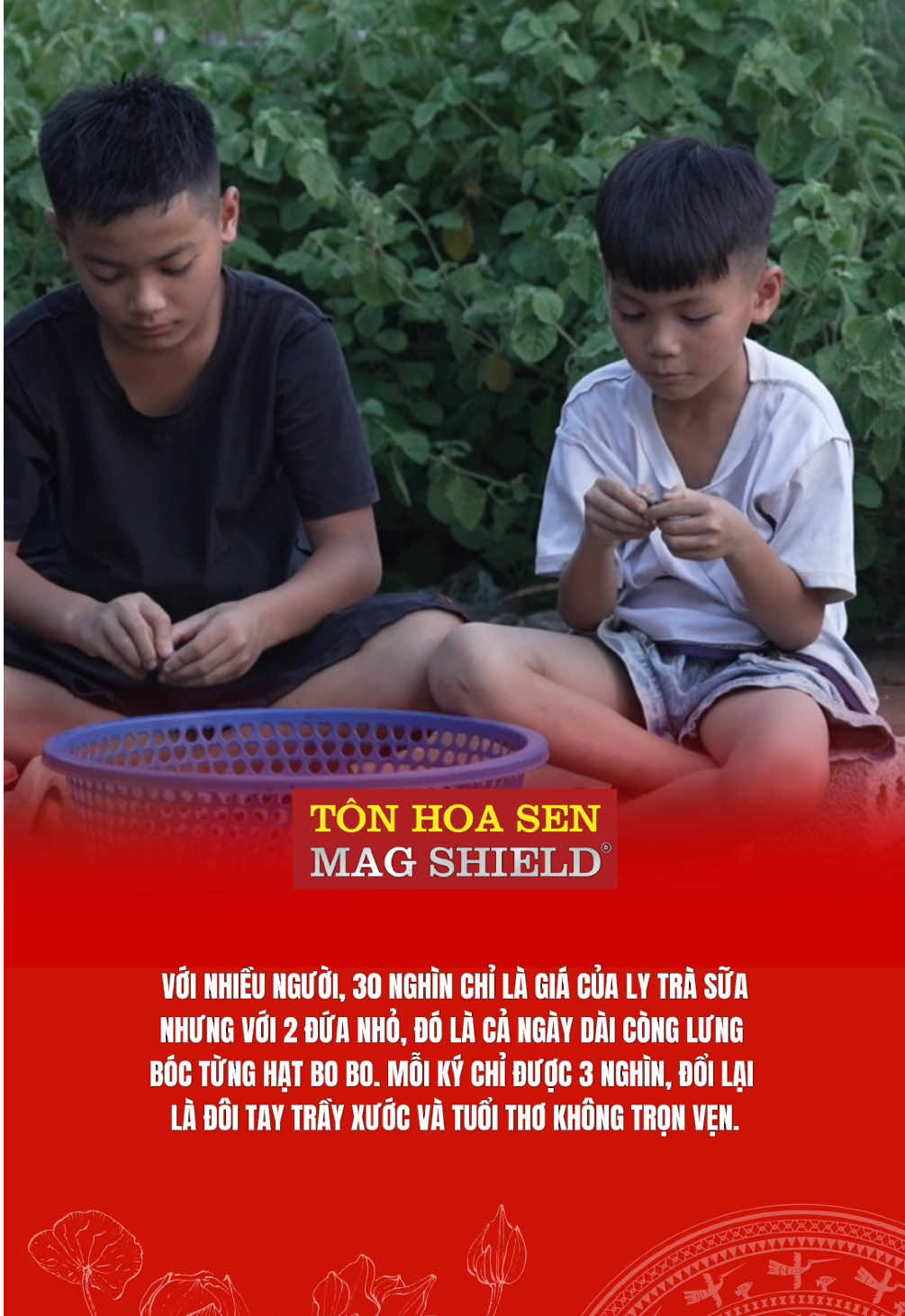 Với nhiều người, 30 nghìn chỉ là giá của một ly trà sữa nhưng với hai đứa trẻ đó là số tiền của một ngày dài còng lưng bóc hạt bo bo - Tập 153 #maiamgiadinhviet #hoasenhome #tonhoasenmagshield #hoasengroup #tonhoasen 
