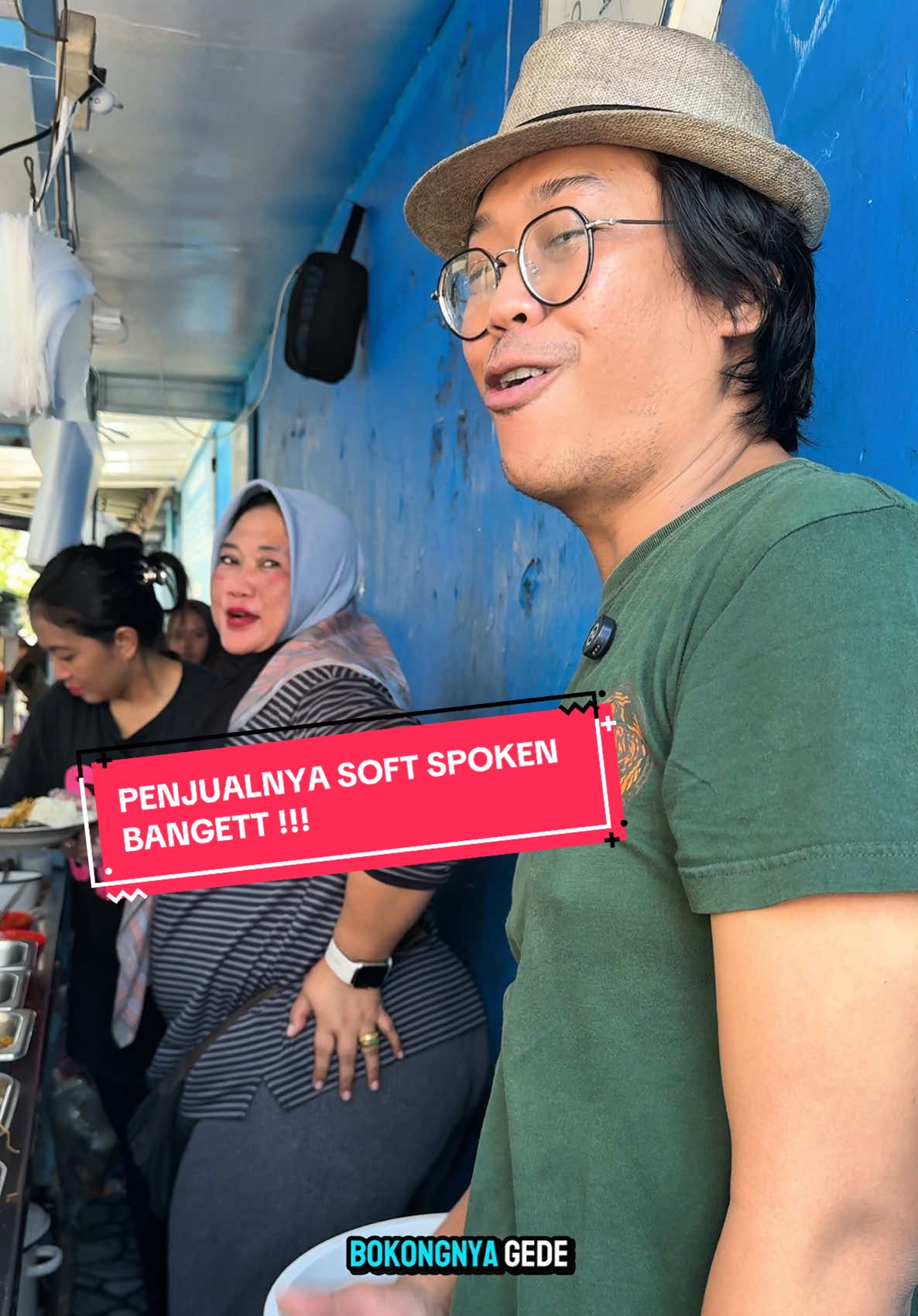 Penjual tersoft spoken sepanjang masa !!! #FoodFestOnTikTok #kulinertiktok #videolebihpanjang #tiktokkuliner #makananviral 