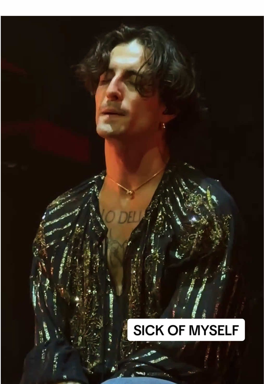 When I'm sick of myself, you're the medicine ❤️‍🩹 @Damiano David #damianodavid #damiano #funnylittlefears #damiano 