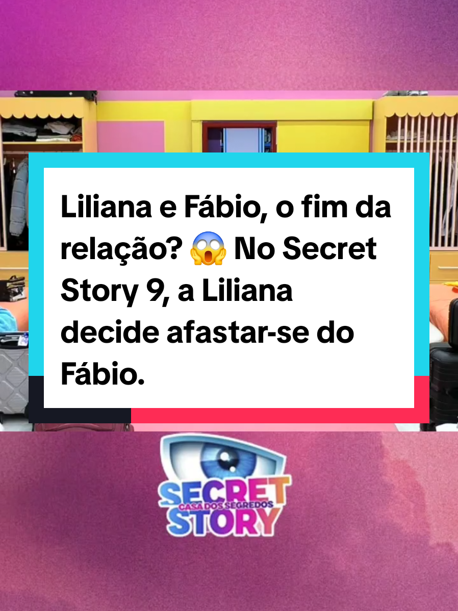 Sobre este vídeo: Liliana e Fábio, o fim da relação? 😱 No Secret Story 9, a Liliana decide afastar-se do Fábio. E esta semana, a votação para expulsão está aberta! 🗳️ Não perca nada do que acontece na casa! 👀 #SecretStory #RealityShow #Nomeações #televisão 