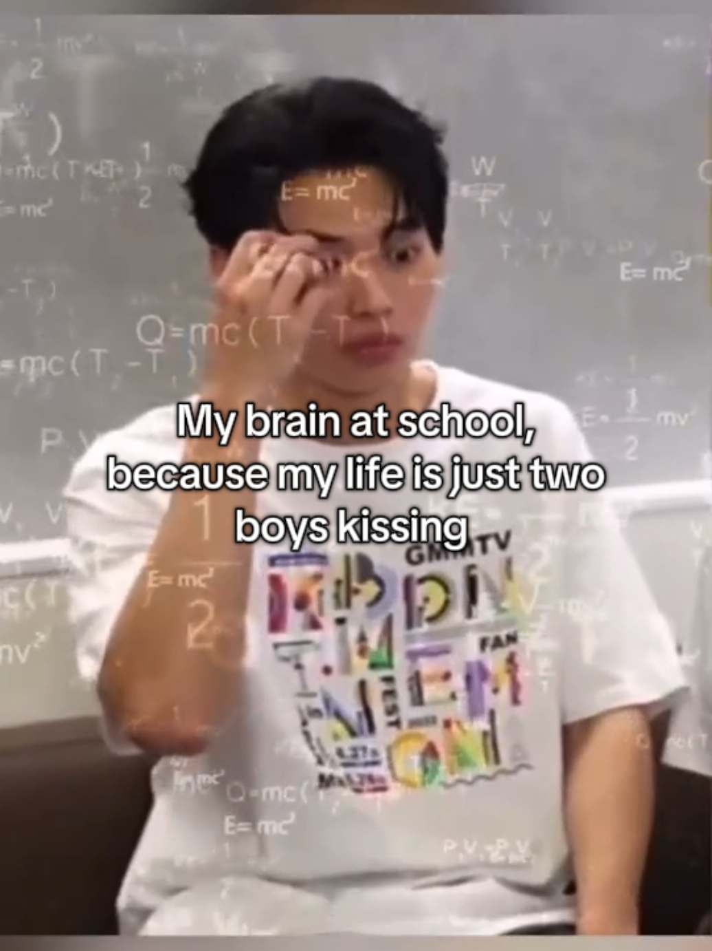 I'm just smart when it comes to bl's😭 #bl #boyslove #brainatschool #thaibladdict #boyskissing 