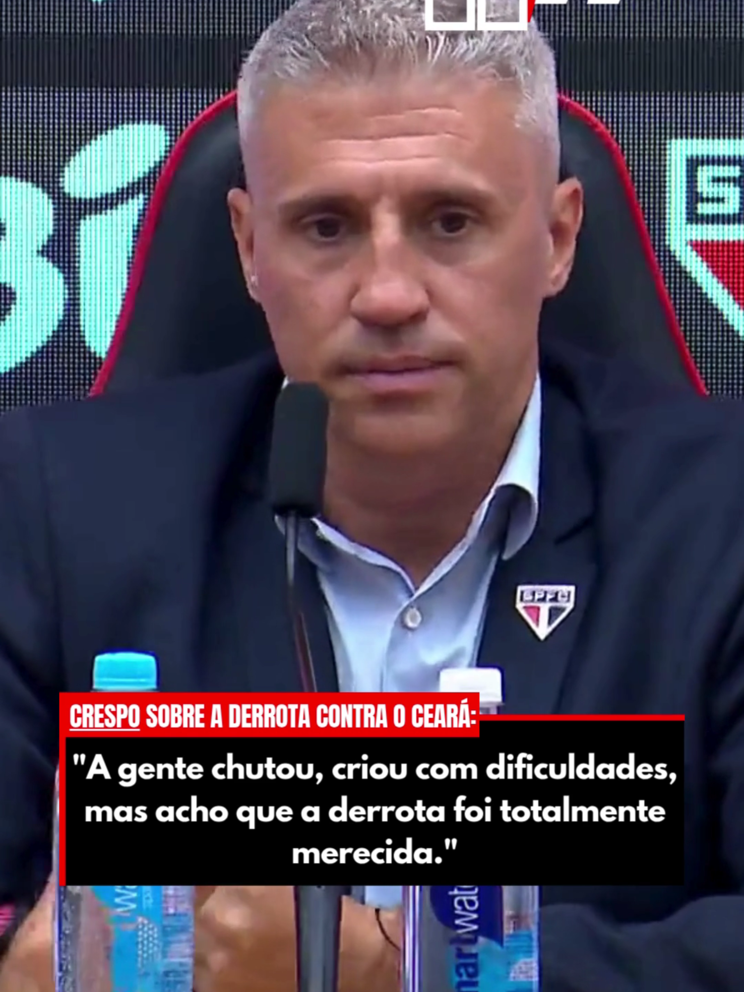 Crespo comenta derrota do São Paulo contra o Ceará | COLETIVA PÓS JOGO CONTRA O CEARÁ #crespo #saopaulo #saopaulofc #futebol #ceara