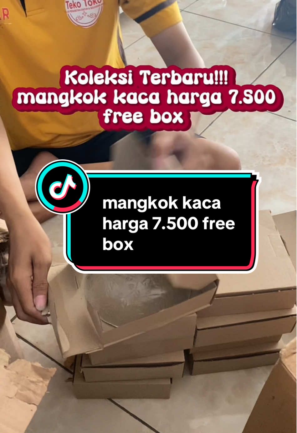 Rekomendasi mangkok kaca terbaru nihh diameter 16cm sudah free sama box nya juga  harga cuma 7.500😱 📍lokasi : babat - lamongan #souvenir #souvenirlahiran #newborn #souvenirmangkok #souvenirmurah 
