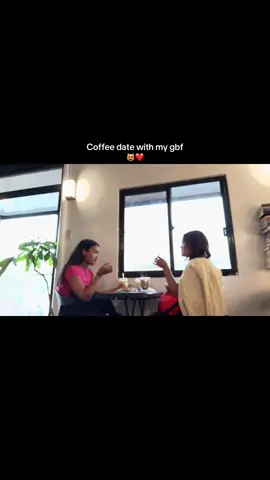 Coffee date with my gbf 😻❤️  #girlbestfriend #fyp #trending #viralvideo #makeitvirаl 