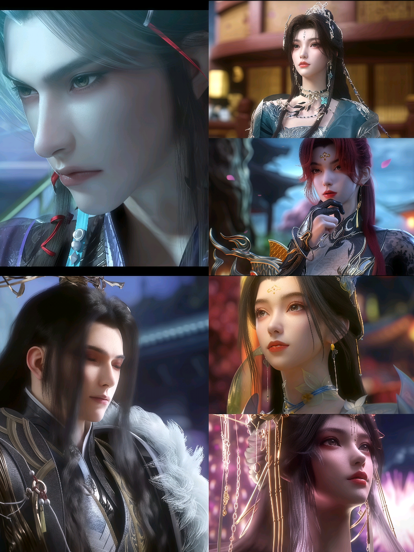 Gia đình 2 bên bàn chuyện trăm năm cho đôi trẻ :> 🤔🤔 *Ghép vui thoi kkk 🫣 #vanthambattrimong #yunwangshu #mynhan3d #siduong #hoathinhtrungquoc 