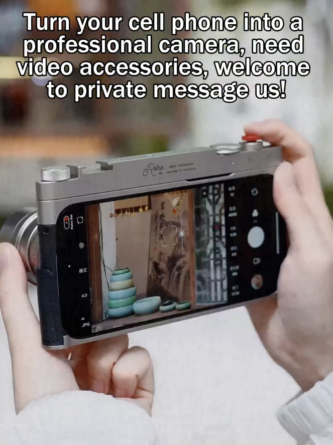 Turn your cell phone into a professional camera, need the accessories in the video, welcome to private #camera #phone #phoneaccessories #takephoto #viral @TikTok 