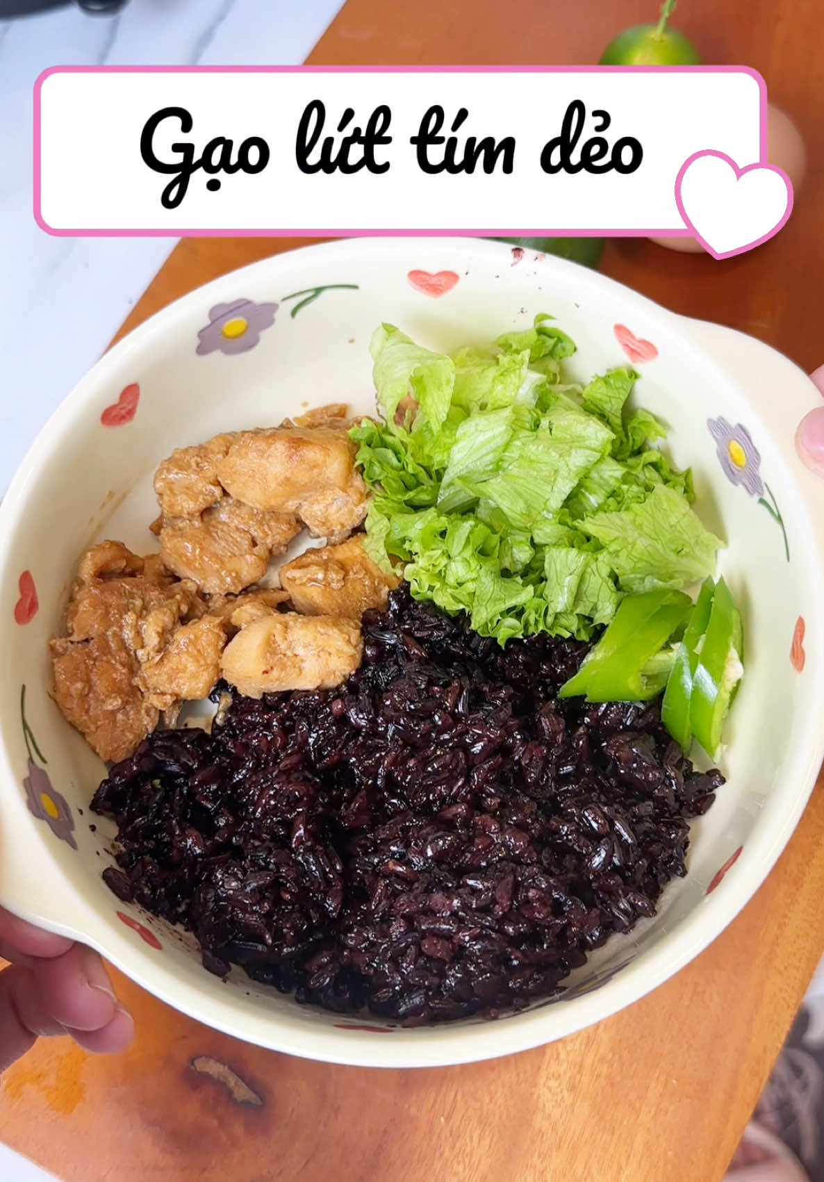 Trả lời @Trà Neo gạo lứt tím nấu thơm ngon lại no lâu nữa chị em ơi hihi #gaoluttimthan #healthyfood #minhlathi #thireviewne 