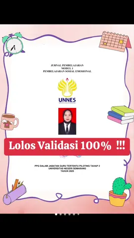 Jurnal Pembelajaran modul 1  PEMBELAJARAN SOSIAL EMOSIONAL ( PSE )  💯  Jangan lupa : AMATI , TIRU, MODIFIKASI ‼️🙏🏻 #ppgdaljab2025 #UNNES #PGPAUD #jurnalpembelajaran #pse 