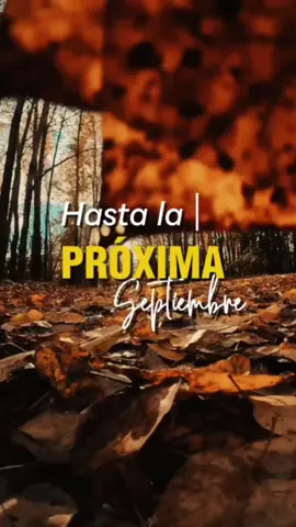 ¡Hasta la PRÓXIMA Septiembre!  Gracias DIOS MÍO por estos 30 días que fueron BENDICIONES.  Donde las caídas fueron aprendizaje en mi VIDA.  Donde los triunfos fueron motivos de ALEGRÍA.  Agradezco con HUMILDAD todo el AMOR que me diste. GRACIAS por no dejarme sola ante la oscuridad. Mi FE me hizo tan FUERTE. Que todo lo bueno permanecerá en mi CORAZÓN.  GRACIAS POR TODO.  ¡Adiós SEPTIEMBRE! #adiosseptiembre #buenosdias #capcut #capcutmotivacional #frases 
