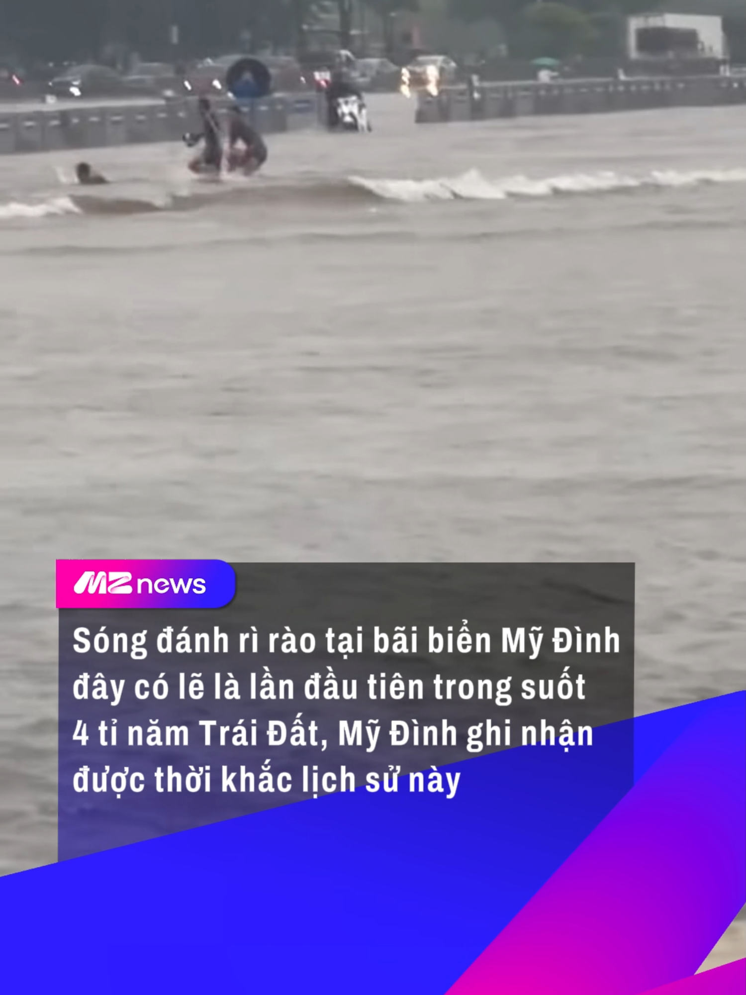 70 năm sau kể lại, ông từng bơi ở biển Mỹ Đình đấy cháu :)) #mznews #mznetwork #tiktok #tintuc #news #hanoi