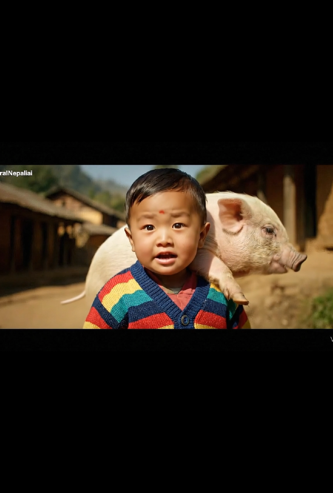 मगरहरुलाई दशैं को कोसेली 😂 #CuteBaby #trendingnepal #BabyInterview #ForYou #Ai 