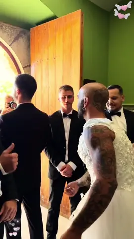 Best Groom Reaction Ever 😍 #familylove #wedding #weddingshots #groom #funny #groomreaction