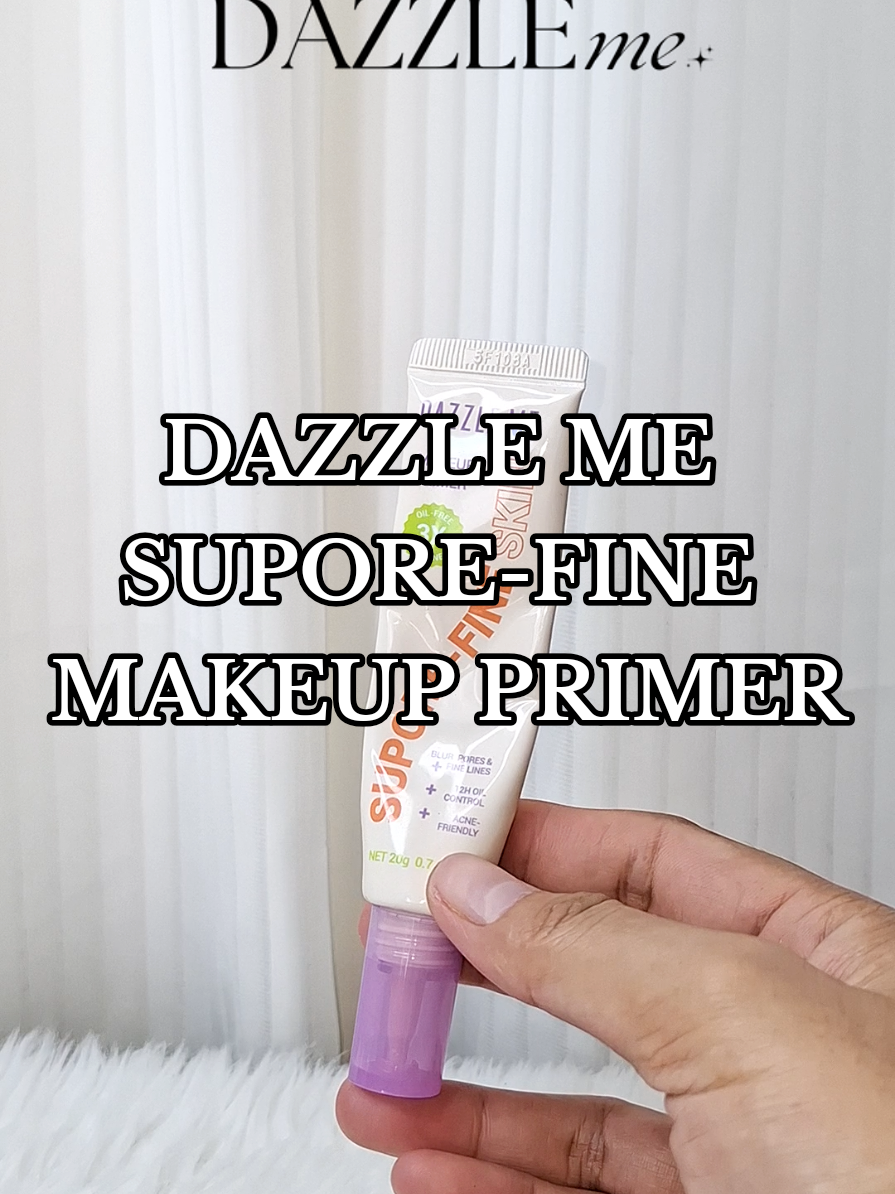 #DazzleMe #DazzleMeSuporeFineSkin #MakeupPrimer #DazzleMeMakeupPrimer #MakeupRecommendations 