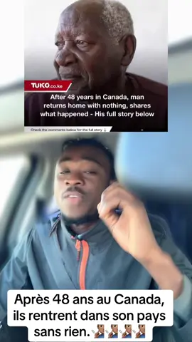 Après 48 ans au Canada, ils rentrent dans son pays sans rien.
