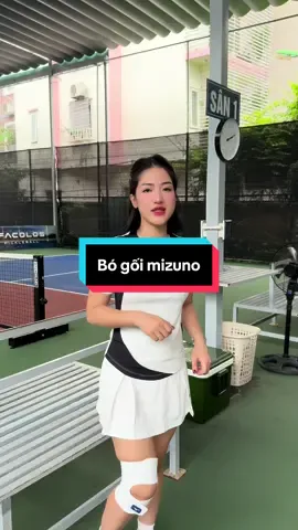 Bó gối cao cấp đi mướt lắm các bác ơii #pickleball #fyp #foryou #xh #mizuno 