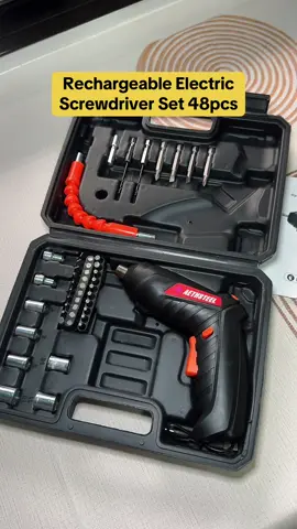 rechargeable, portable, mas mapapadali na pagkukumpuni mo dito #electricscrewdriver #repairtools #diytools 