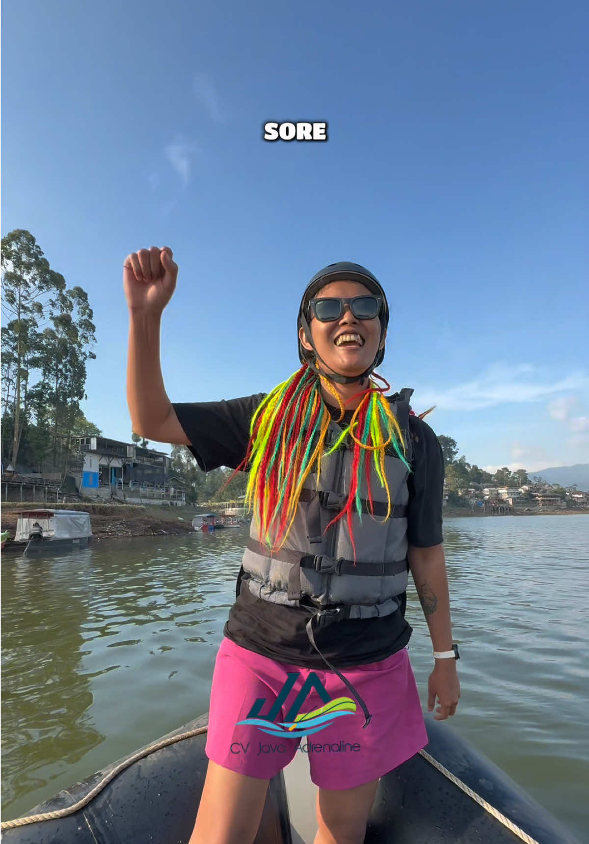 @mira cumil aja rafting disini, masa kamu engga 🤪 #rafting #raftingpangalengan #raftingbogor #raftingbandung #pangalengan 