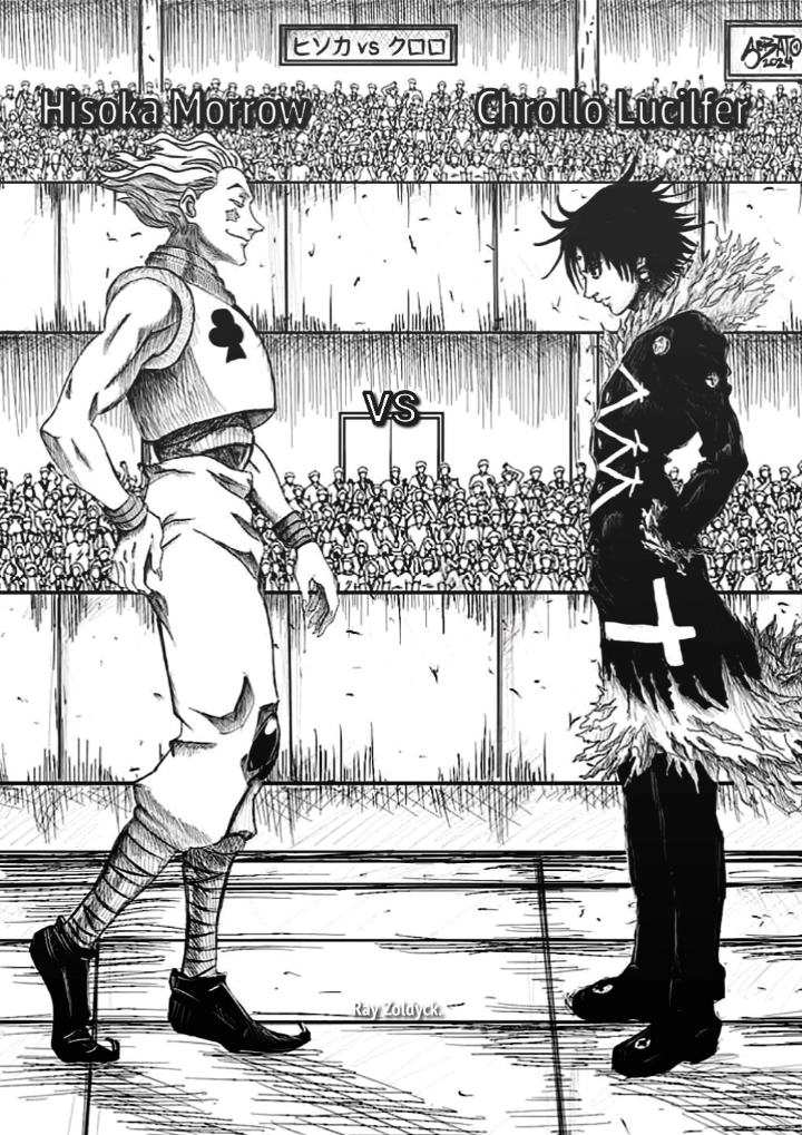 #HUNTERxHUNTER ; Battle 2 Member Genei Ryodan☠️ #HisokaMorrow #ChrolloLucilfer 
