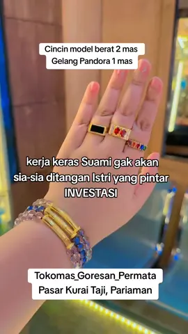 Jadi Istri harus Pintar INVESTASI ya besti 🥰 #investasi #hargaemas #perhiasan #goresanpermata 