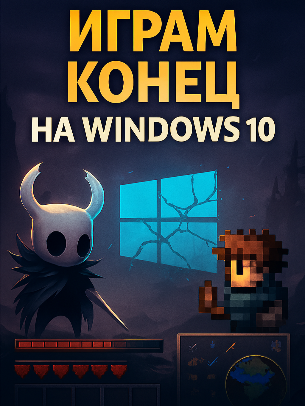 Games won’t run on Windows 10?  Игры больше не будут запускаться на Windows 10? Некоторые из них могут скоро перестать работать! Some titles may stop working soon.   #rytniblic #windows10