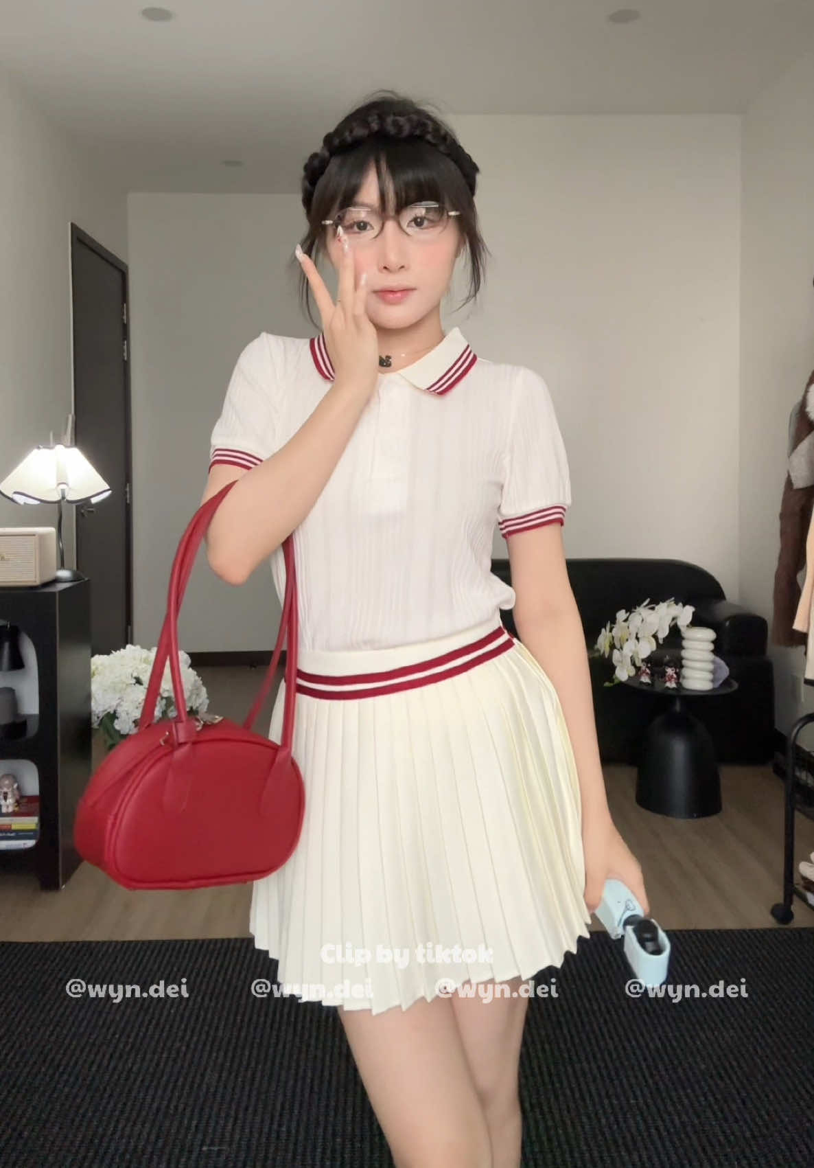 Chất đẹp. Nét từng đường. Dễ phối khi tách set 🐰 #wyndei #fyb #tryon #tryonhaul 