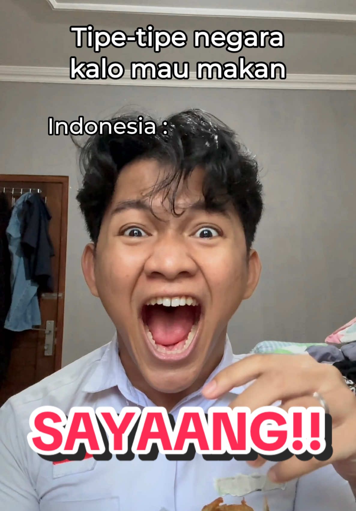 Lu tim kalo mau makan yg gimana?🤣#shaideography 
