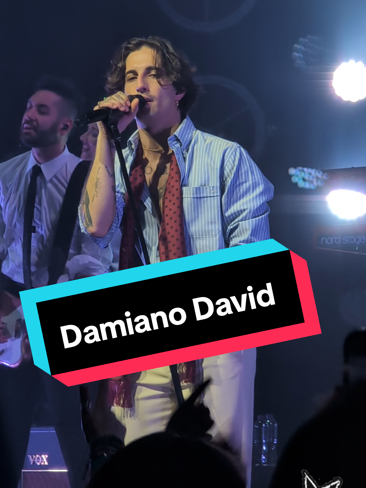 (Y2025 gig 73) Damiano David . #damianodavid #damianodavidedit #maneskin #giglife #italy @Damiano David @Roundhouse 